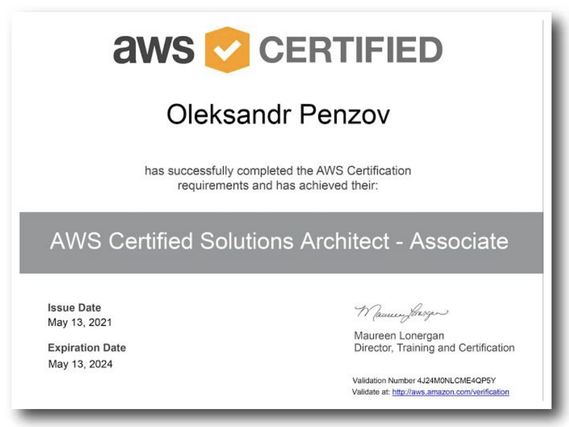 Certificate 2